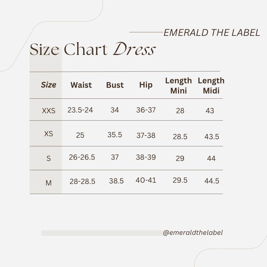 Celine Mini Dress in Blue - Emerald The Label