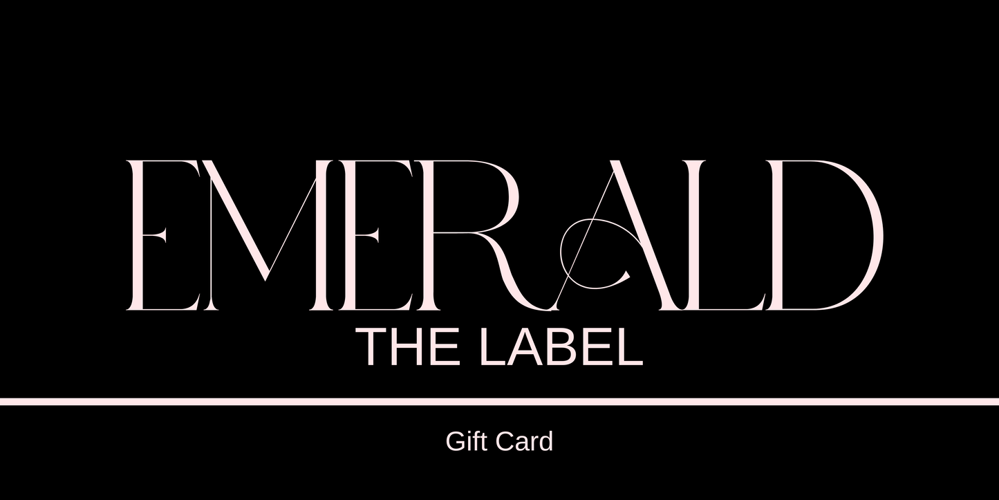 Emerald The Label Gift Card option 2