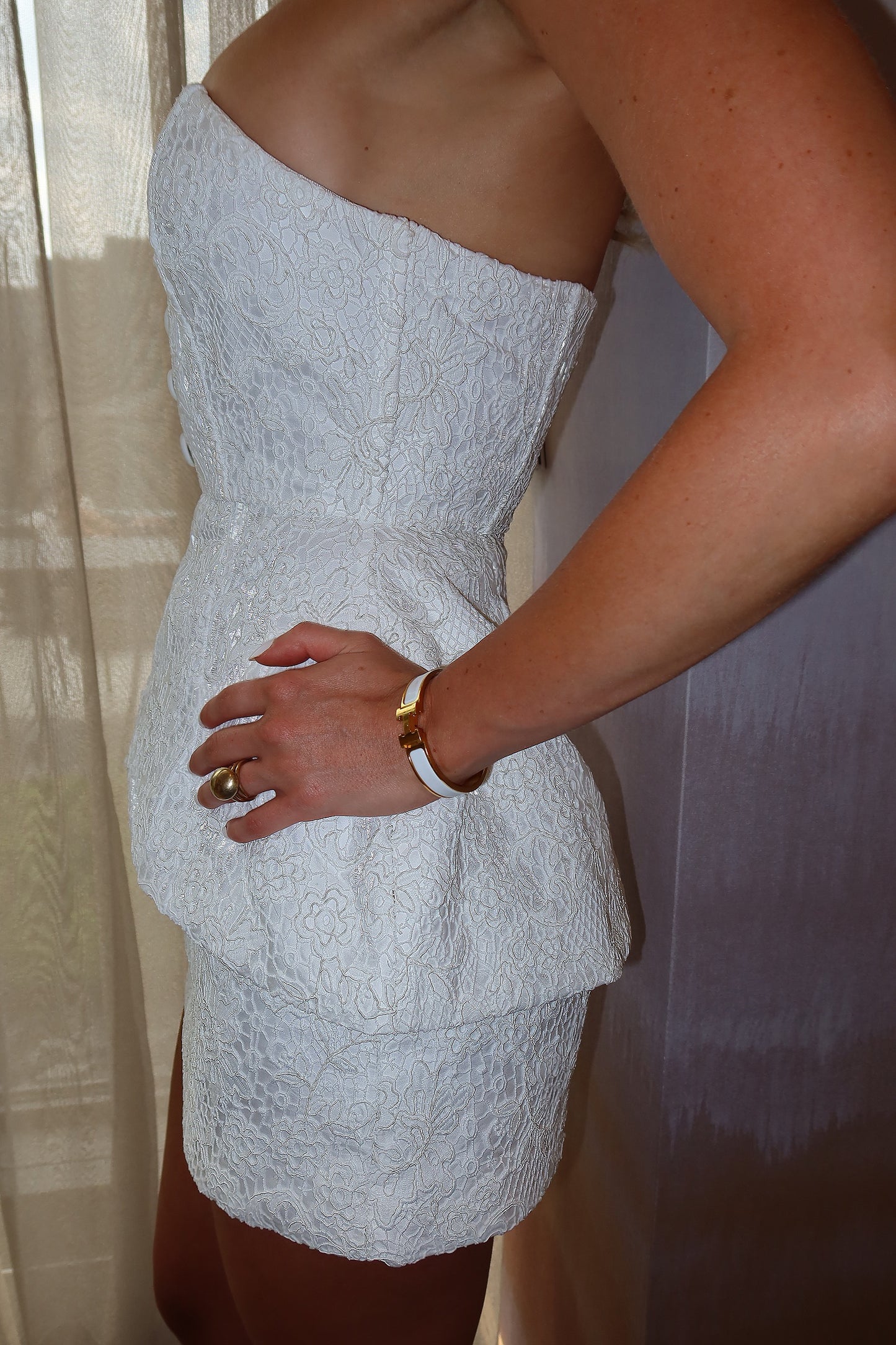 Charlotte Lace Skirt Set - Emerald The Label