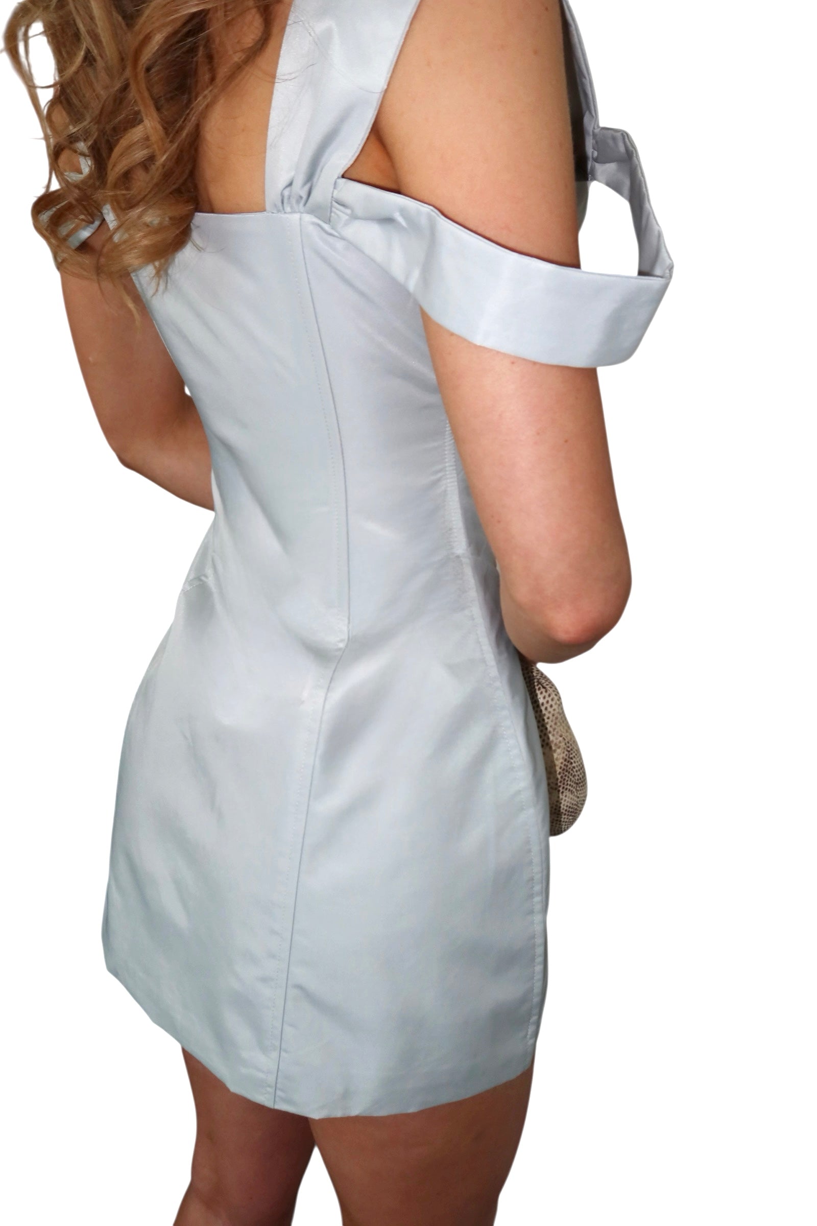 Eloise Mini Dress - Emerald The Label